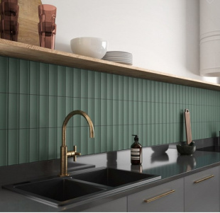 Плитка керамическая Equipe Ceramicas Vibe In Newport Green Matt (6,5х20) арт. VEN028768
